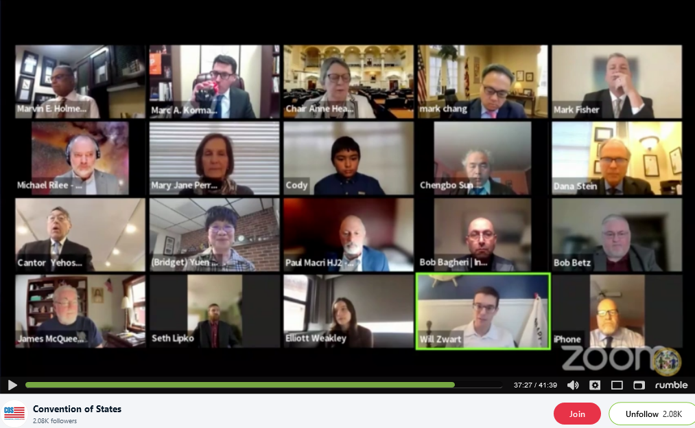 WATCH the COS Action Maryland House of Delegates Testimony COSAction